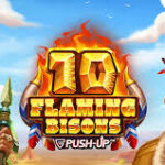 10 Flaming Bisons Slots