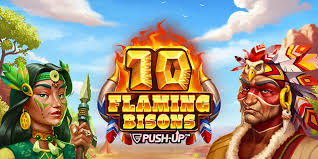 10 Flaming Bisons Slots